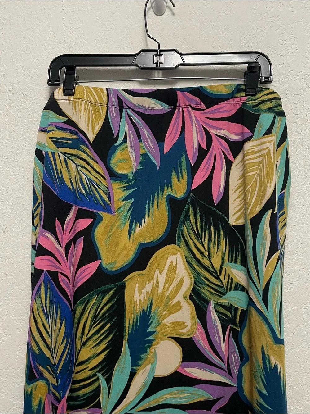 JOLIE & JOY Woman’s Floral Tropical Long Maxi Skirt Size 1x Modest